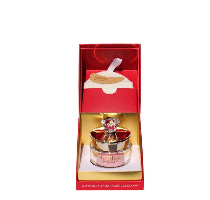 Musc Tahara grenade extrait de parfum flacon diamant 30g