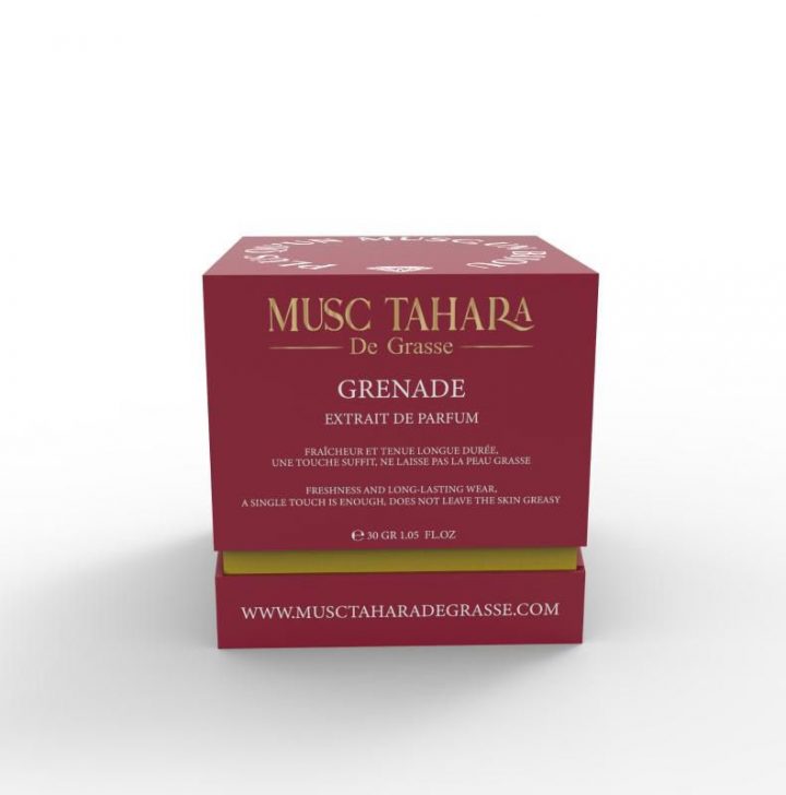 Musc Tahara grenade extrait de parfum flacon diamant 30g – Image 8