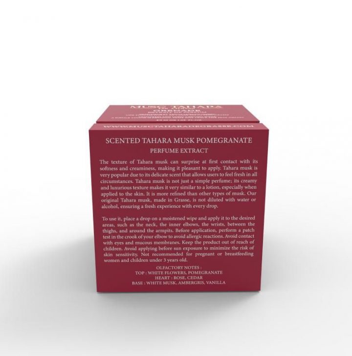 Musc Tahara grenade extrait de parfum flacon diamant 30g – Image 5