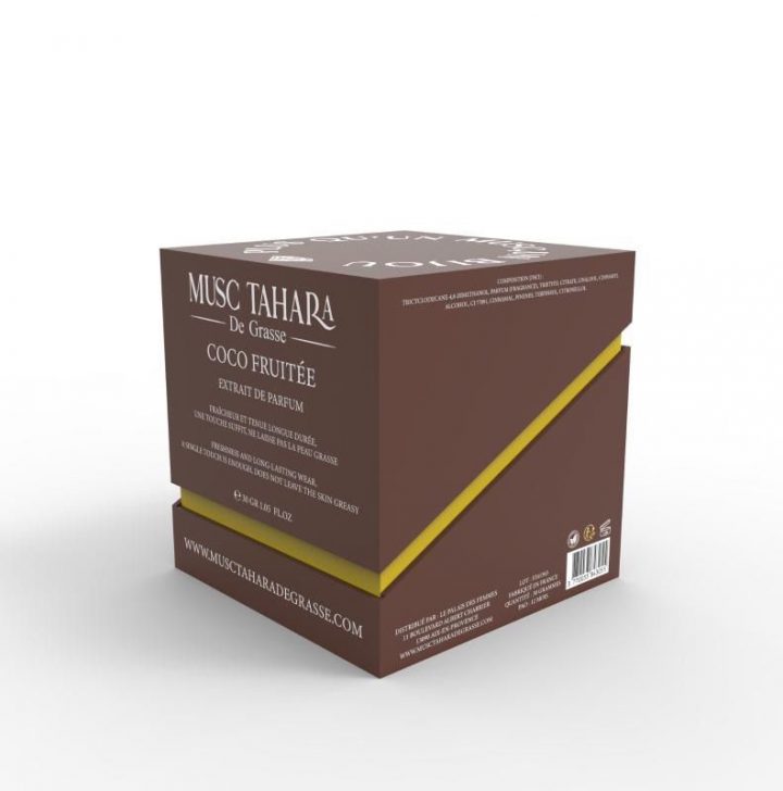 Musc Tahara coco fruitée flacon diamant 30g – Image 3