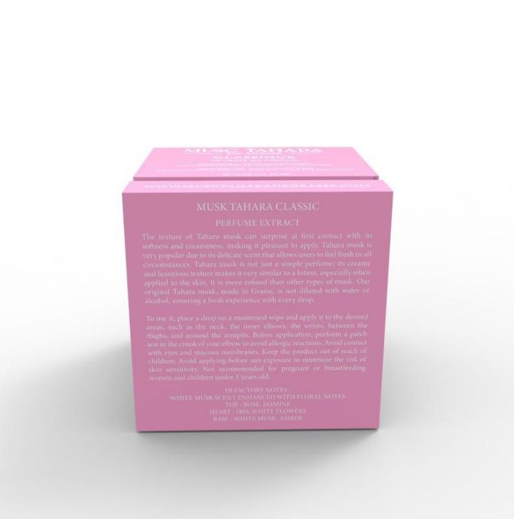 Musc Tahara classique extrait de parfum flacon diamant 30g – Image 3