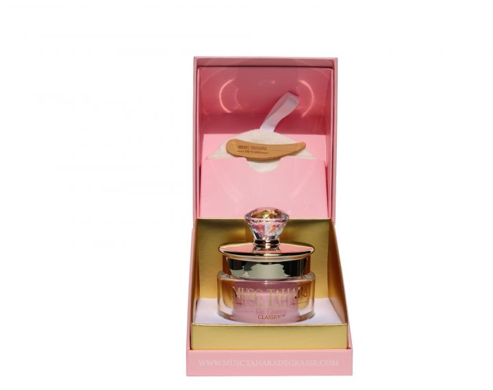 Musc Tahara classique extrait de parfum flacon diamant 30g