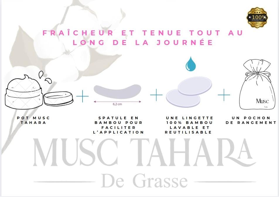 Musc Tahara PUR Classique en EXTRAIT DE PARFUM 10 Gr – Image 3