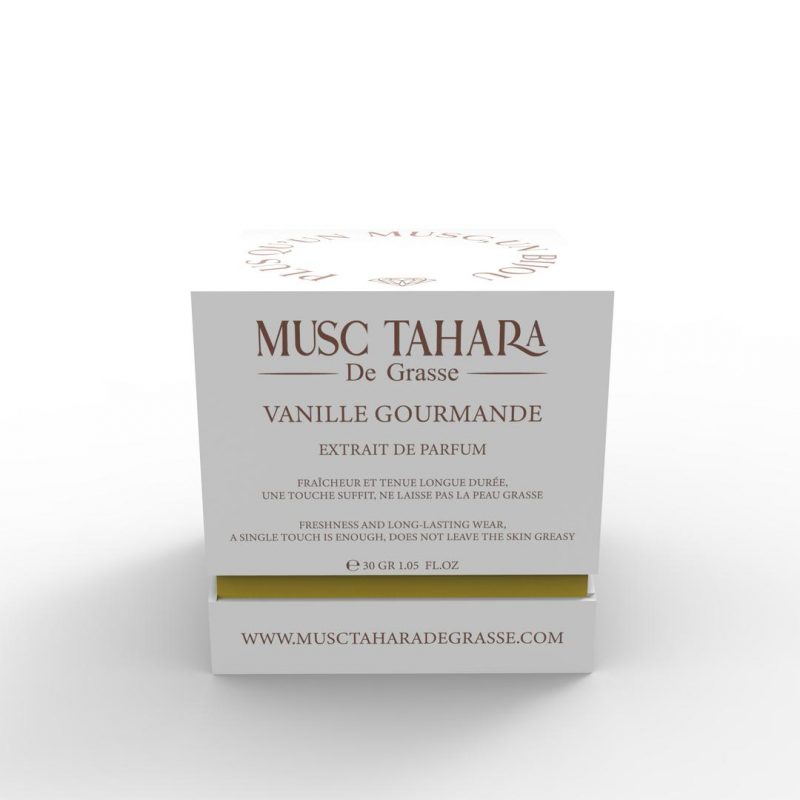 Musc Tahara PUR Vanille Gourmande en EXTRAIT DE PARFUM 50 Gr
