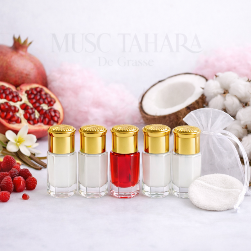 Coffret découverte 5 fioles 3ml avec pochon et lingette