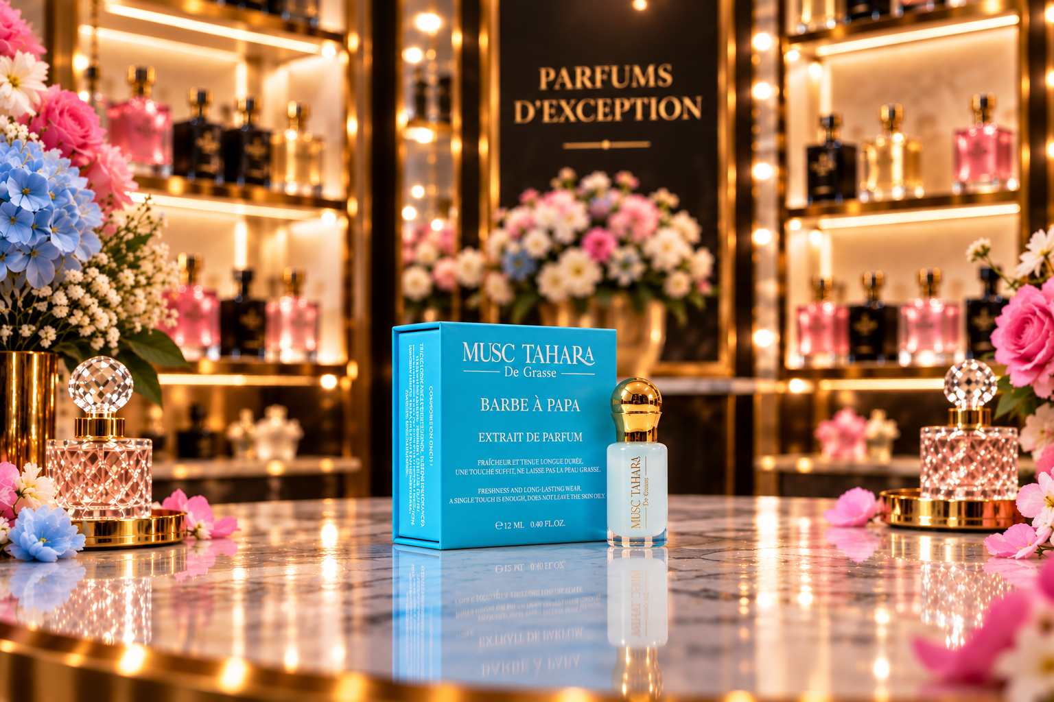 Coffret d'Exception Musc Tahara PUR Barbe à Papa en EXTRAIT DE PARFUM 12 ML – Image 7