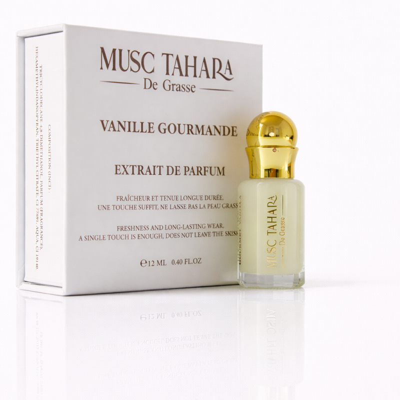 Coffret d'Exception Musc Tahara PUR Vanille Gourmande en EXTRAIT DE PARFUM 12 ML