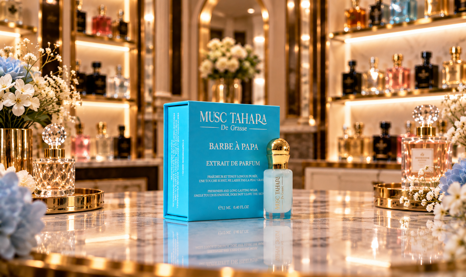Coffret d'Exception Musc Tahara PUR Barbe à Papa en EXTRAIT DE PARFUM 12 ML – Image 9