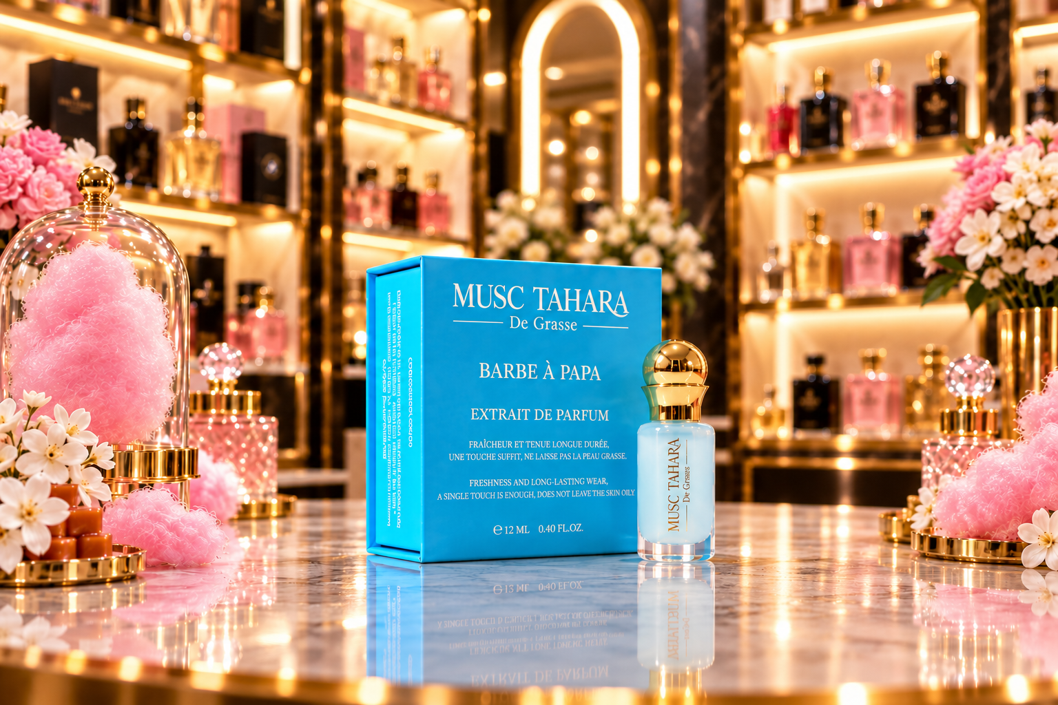 Coffret d'Exception Musc Tahara PUR Barbe à Papa en EXTRAIT DE PARFUM 12 ML – Image 8