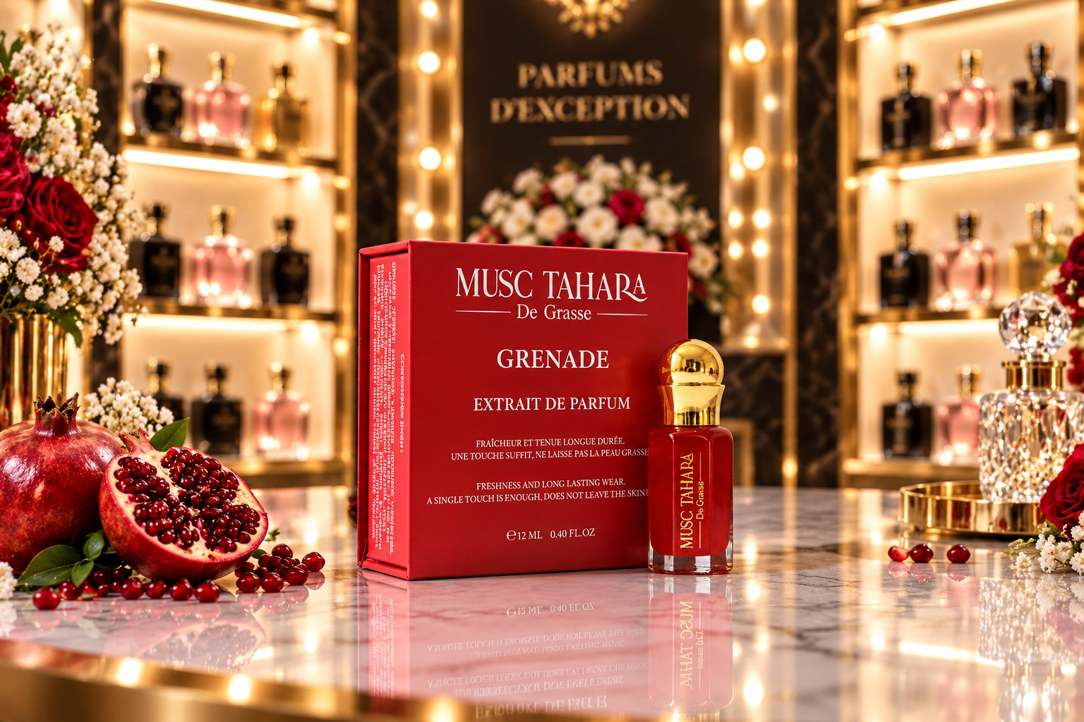 Coffret d’Exception Musc Tahara PUR Grenade en EXTRAIT DE PARFUM 12 ML – Image 7