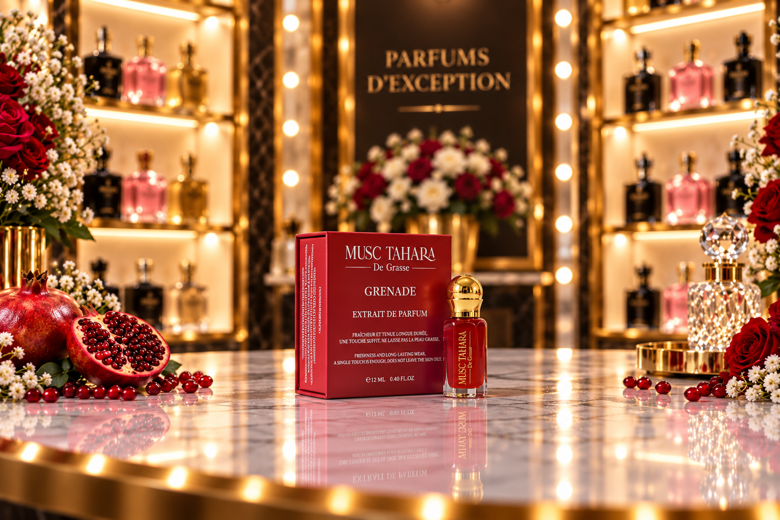 Coffret d’Exception Musc Tahara PUR Grenade en EXTRAIT DE PARFUM 12 ML – Image 8