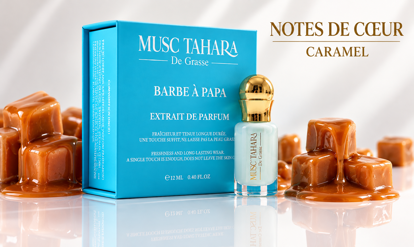 Coffret d'Exception Musc Tahara PUR Barbe à Papa en EXTRAIT DE PARFUM 12 ML – Image 5