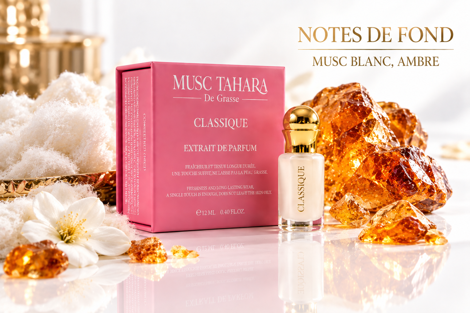 Coffret d'Exception Musc Tahara PUR Classique en EXTRAIT DE PARFUM 12 ML – Image 6