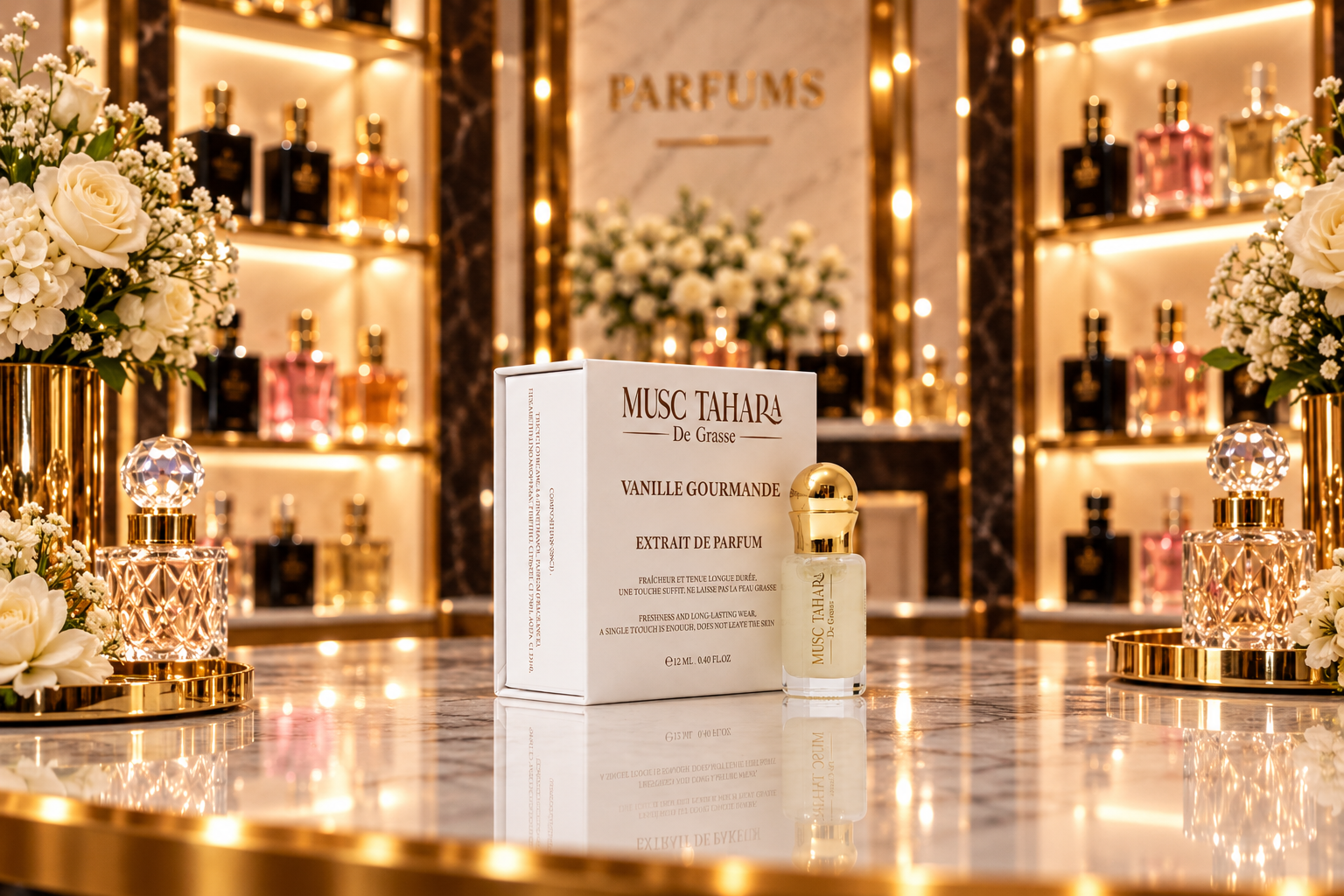 Coffret d'Exception Musc Tahara PUR Vanille Gourmande en EXTRAIT DE PARFUM 12 ML – Image 8